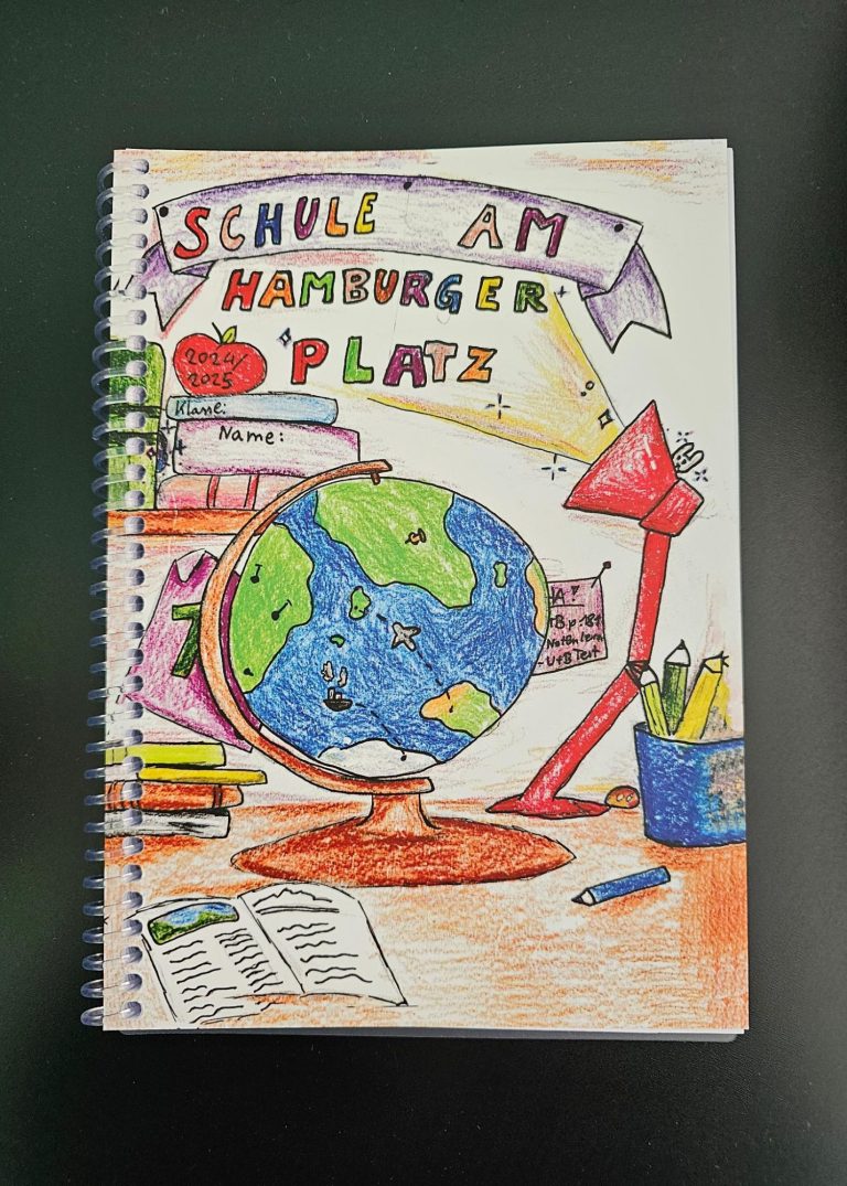 Das ist das Bild von unserem aktuellen Schulplaner.