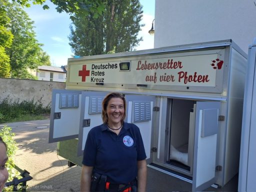 Besuch der Rettungshundestaffel 