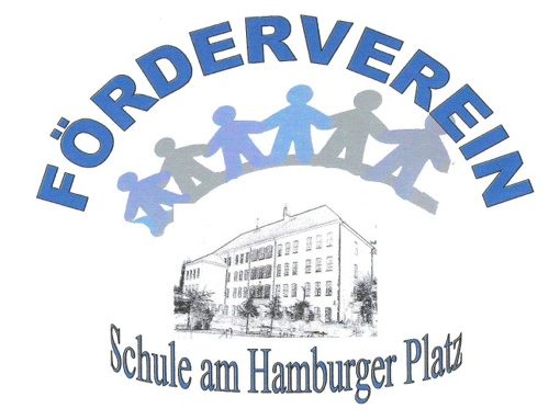 Das ist das Logo des Fördervereins der Schule am Hamburger Platz.